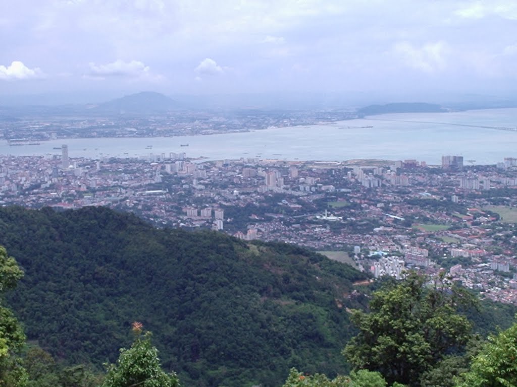 View from Penang Hills 2004 by Chong Wee Jye