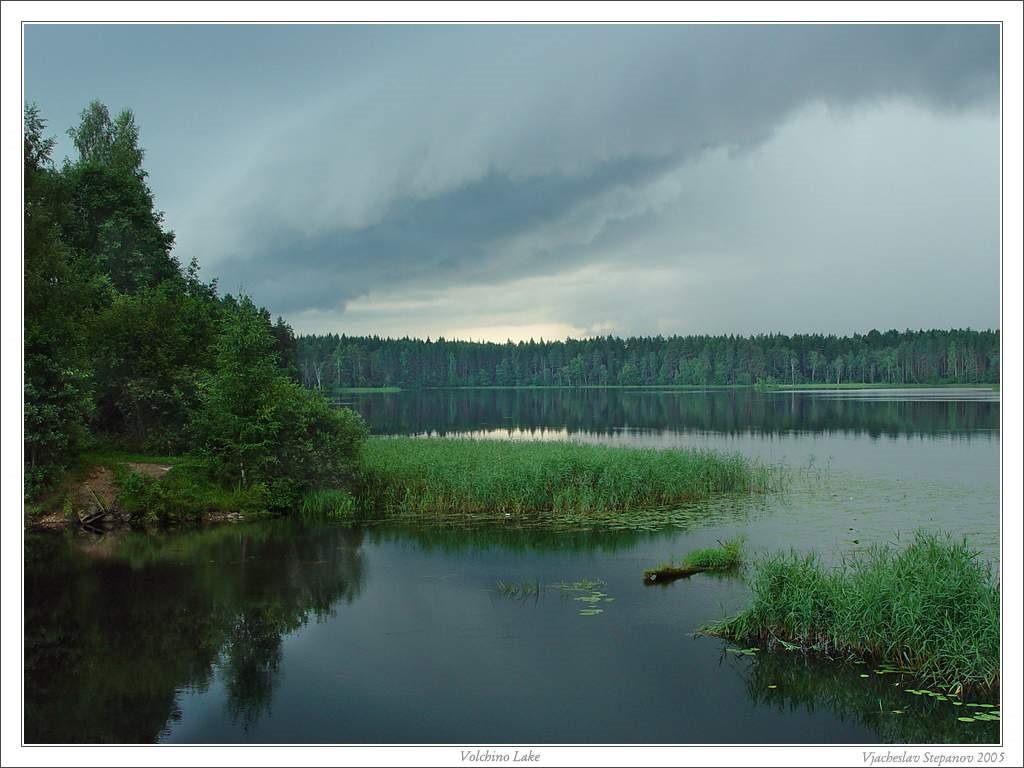 Volchino Lake by Vjacheslav Stepanov