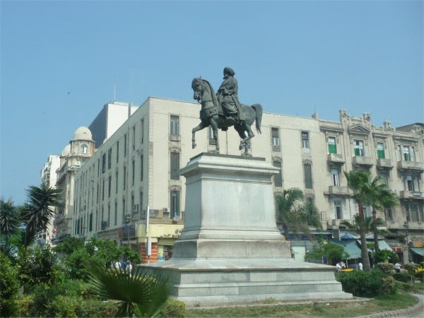 Alexandria, monument to Muhammad Ali by goribau