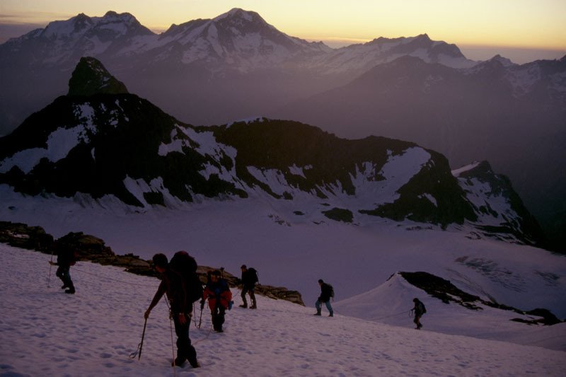 Montée Allalinhorn => Weissmies by Philippe Stoop