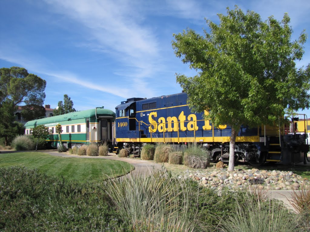 Barstow Retired Railroad Yard by Chris Sanfino