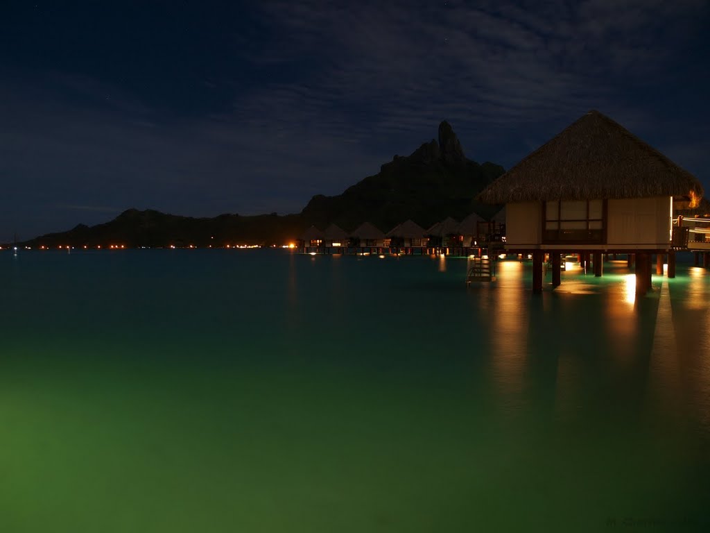 Unnamed Road, French Polynesia by Michel Chartier