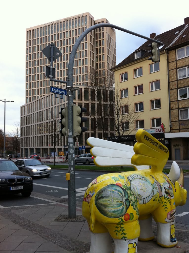 Dortmund Hohestrasse Volksbund Gebäude by oimagoogle