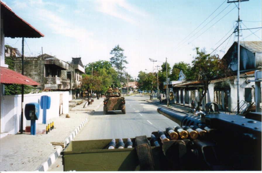 On Patrol in East Timor 1999 by Rusty J