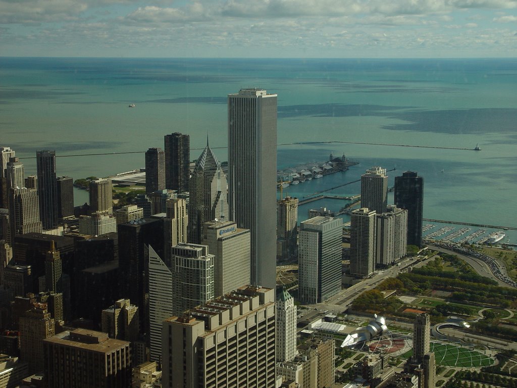 View from the Sears Tower by MarekPisarczyk