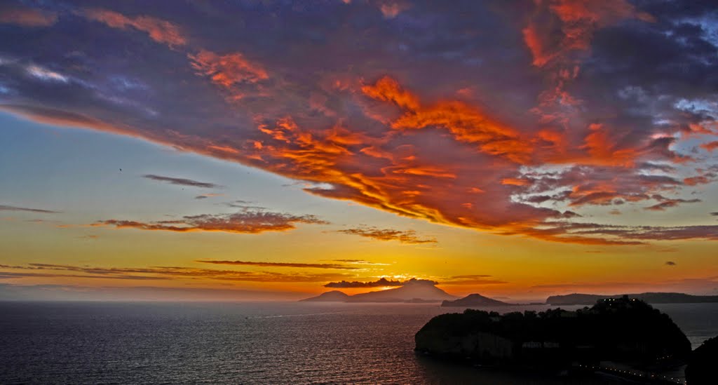 Naples sunset, 2009 by Tom_Italy