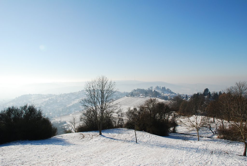 Sonniger Wintertag am Rotenberg I by uschaurischuum