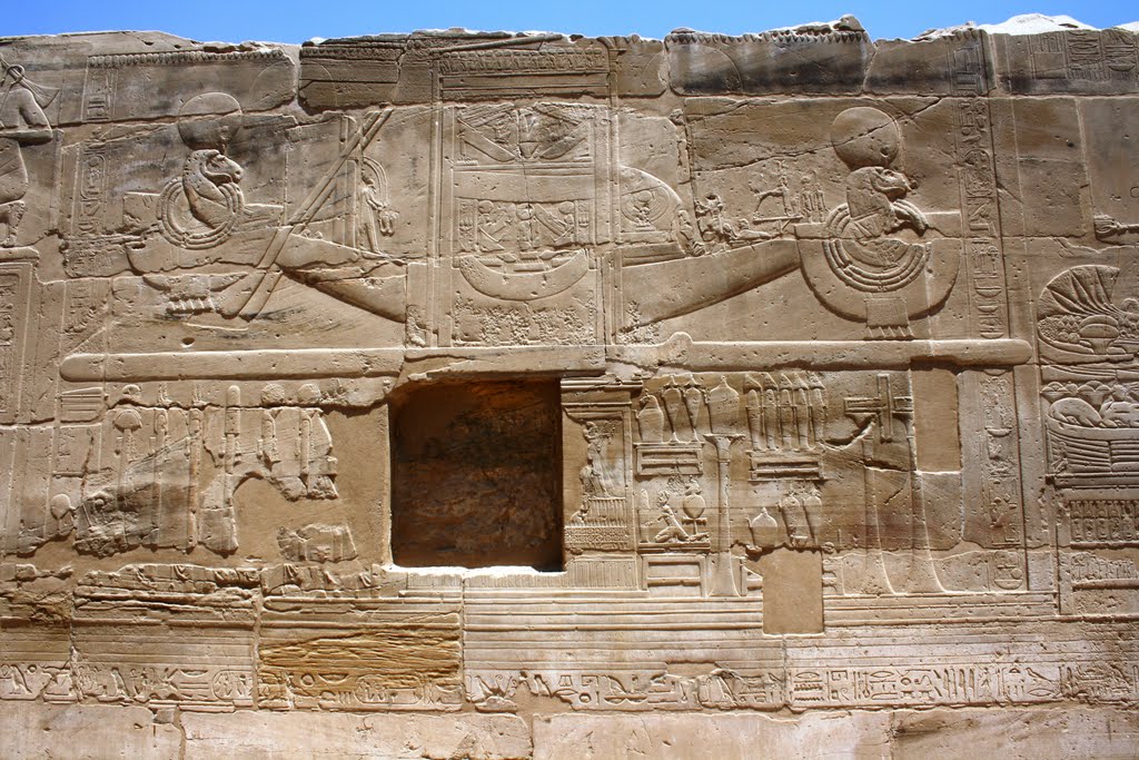 Tempel Sethos I. - Barkenstation by Ägyptenhans