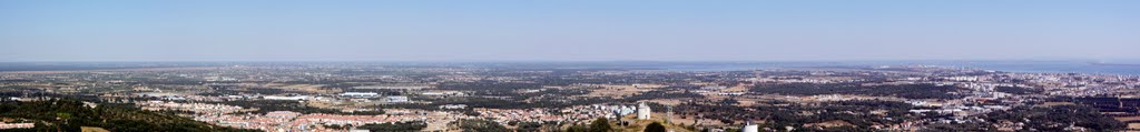 Castelo de Palmela, vista para o Sado by Paulo Moreira