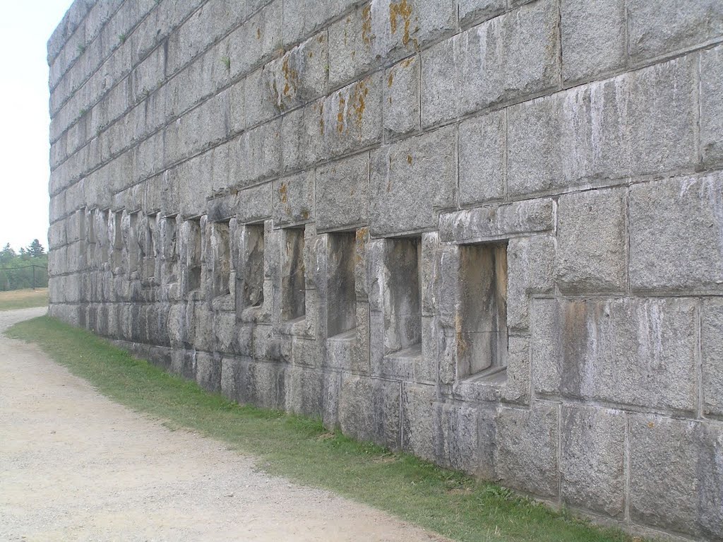 Gun Ports at Fort Knox by rwdw