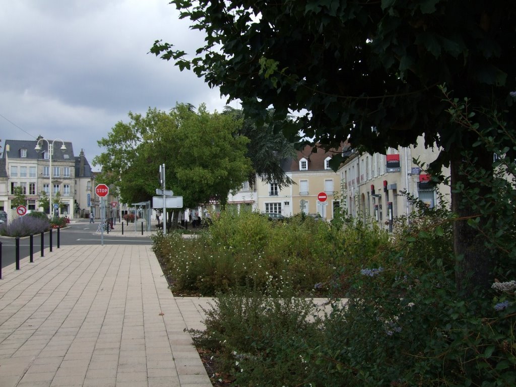 Place de la République Mamers by Dutour