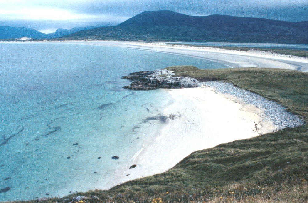 Harris, Seilebost Beach by Klaus Rommel