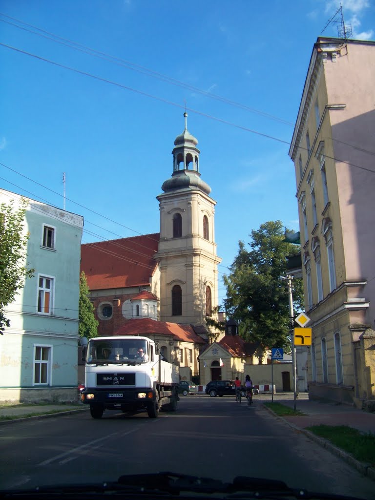 Wschowa - klasztor o. Franciszkanów by golinesco