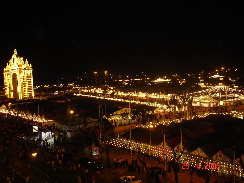 Feria de Abril,desde arriba by Anaisso