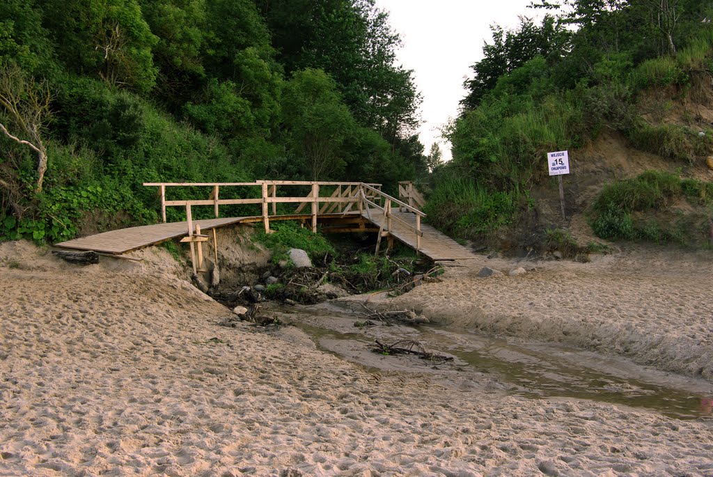 Chłapowo wejście na plaże nr 15 by krzysztof kowalczyk