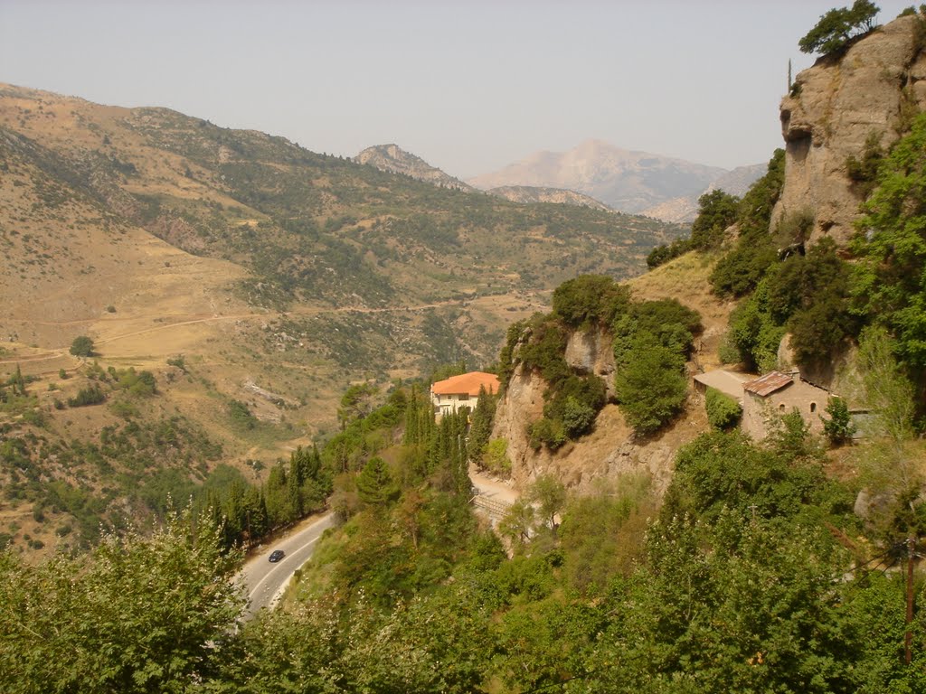 View from Moni Megalou Spileou by ankhop