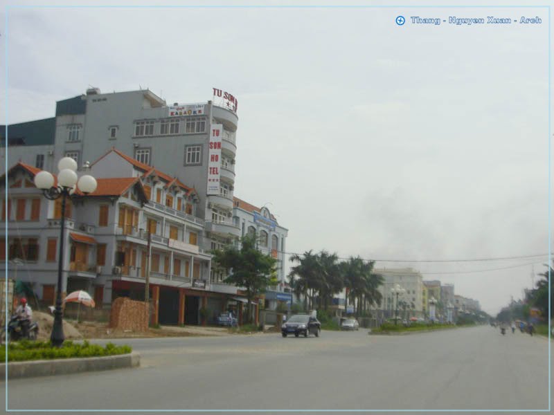 QL1A / Thị xã - Từ Sơn - Town by Thắng Nguyễn Xuân