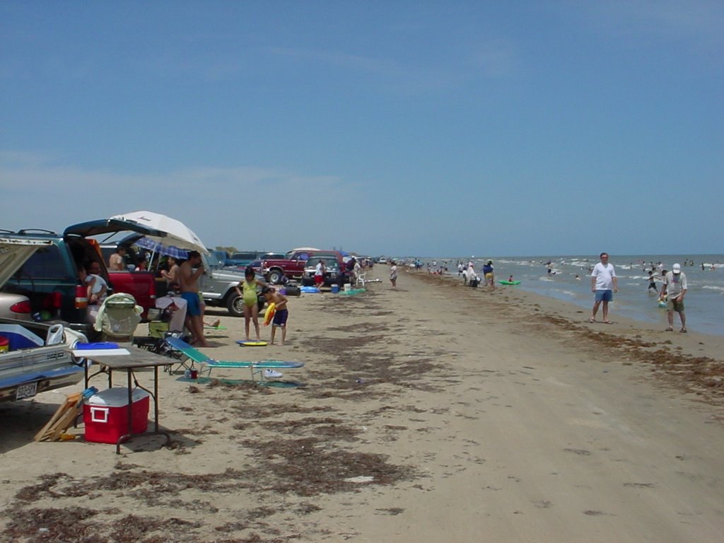 Bryan Beach on Memorial Day weekend by timbilly