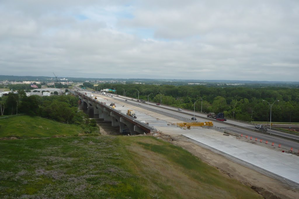 I 80 view from Kenefick Park by Gabor Petro "mapex"