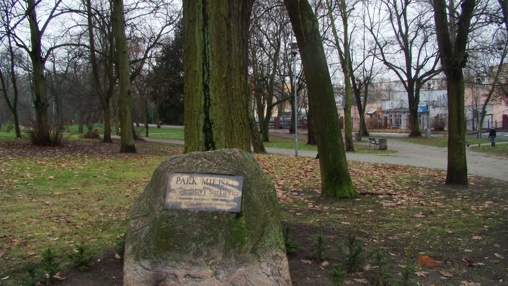 Gryfino - park im. St. Siarkiewicz by Dworzanski.Gryfino