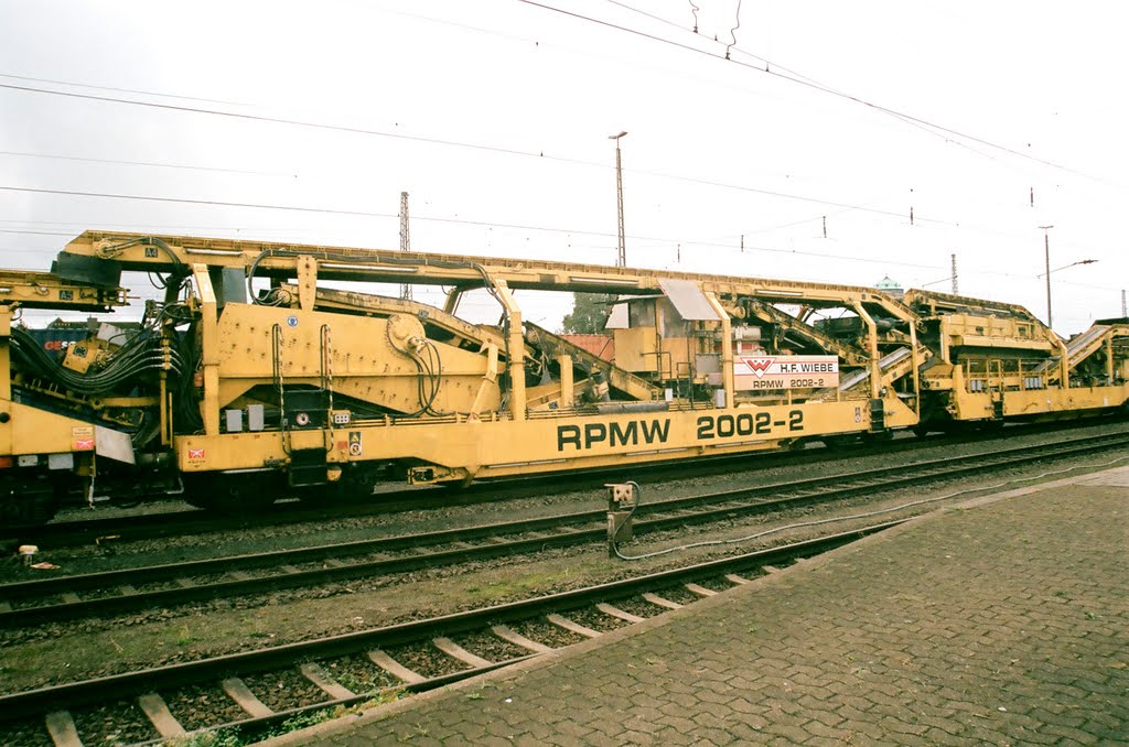 Planumsverbesserungsmaschine RPMW 2002-2 by B. W. / Eisenbahn