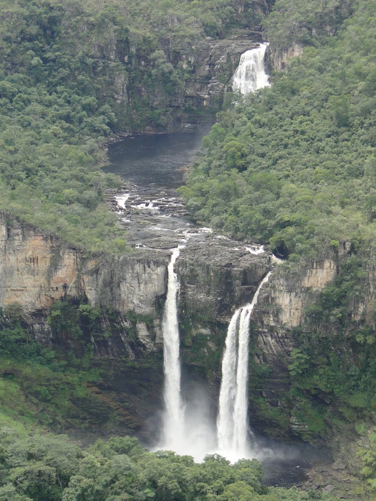 Saltos do Rio Preto, PN Chapara dos Veadeiros. Alto Paraíso, GO by João Carlos Machado