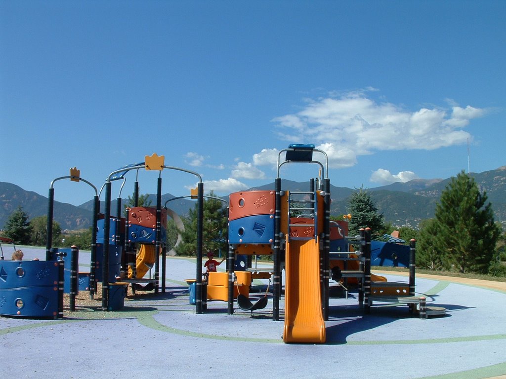 Playground at the America The Beautiful Park by Dan Aquino