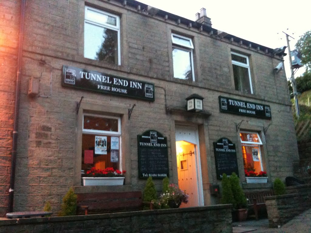 The Tunnel End Tavern. Marsden by CheeseOnTour.com