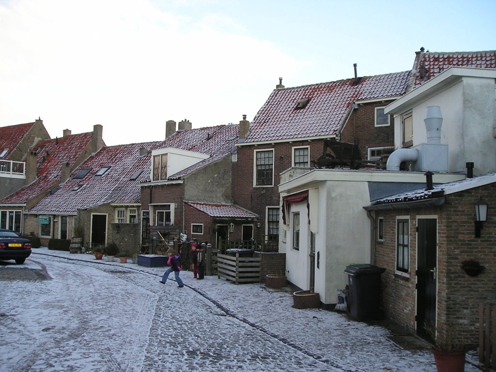 Huisjes om de hoek van Wellerodom by Harry Bakker