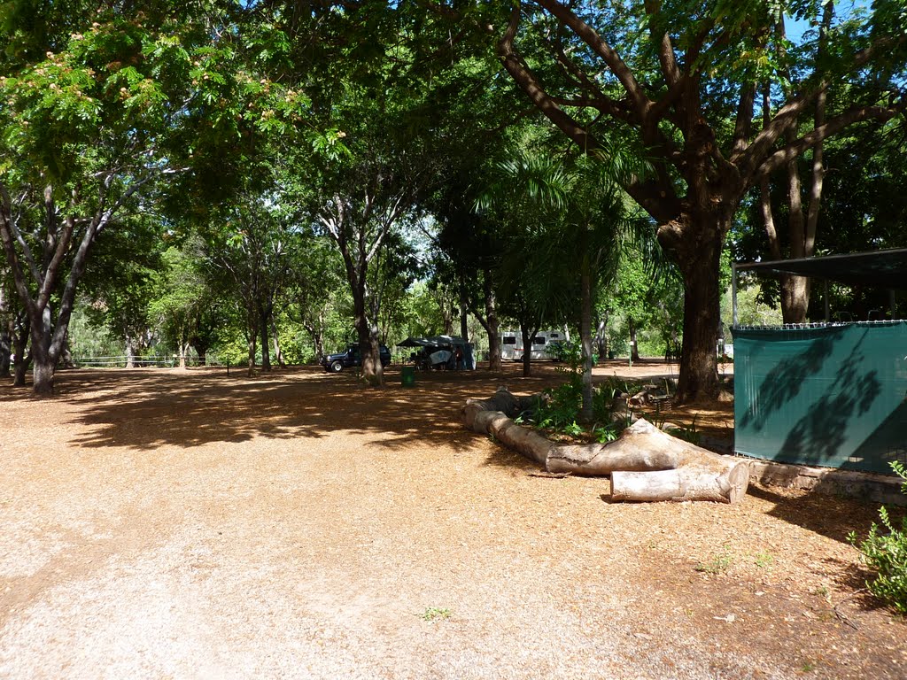 Inside Camping Timber Creek, NT, Australia by Fred Language