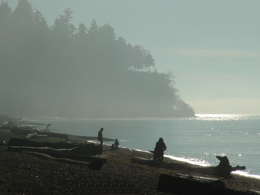 Foggy morning-Crescent beach by Ivan Planek