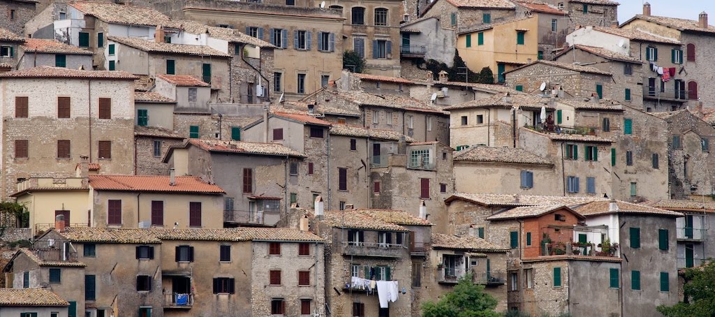 Casperia, medieval village by PaulCrompton