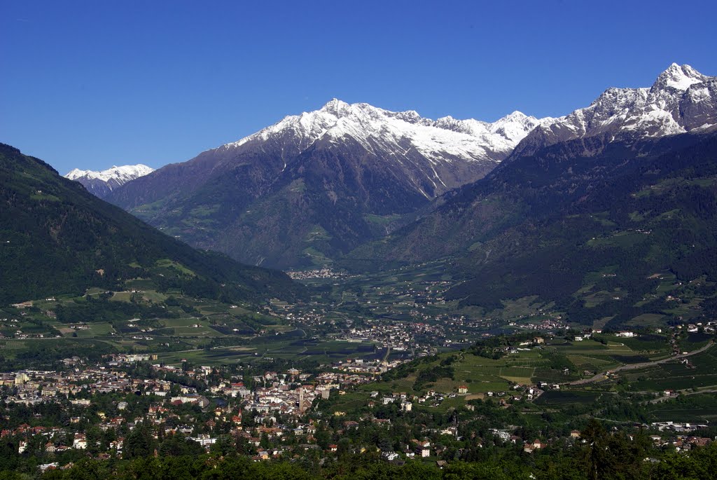 Blick von labers auf meran by bilderali