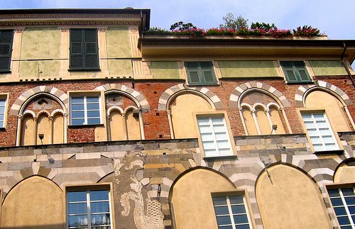 Portici neri chiavari by sandro dallorso