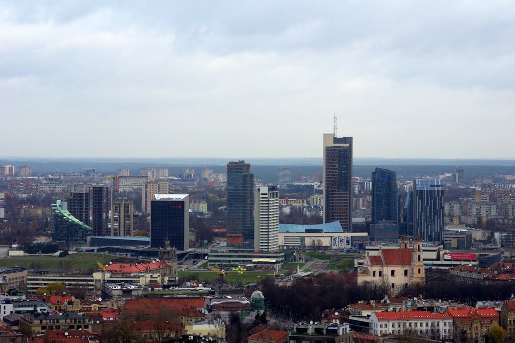 LITHUANIA- VILNIUS- "VILNIUS Manhattan" - TRADE AND BUSINESS CENTER, CITY MUNICIPALITY by DaiwWa -iene