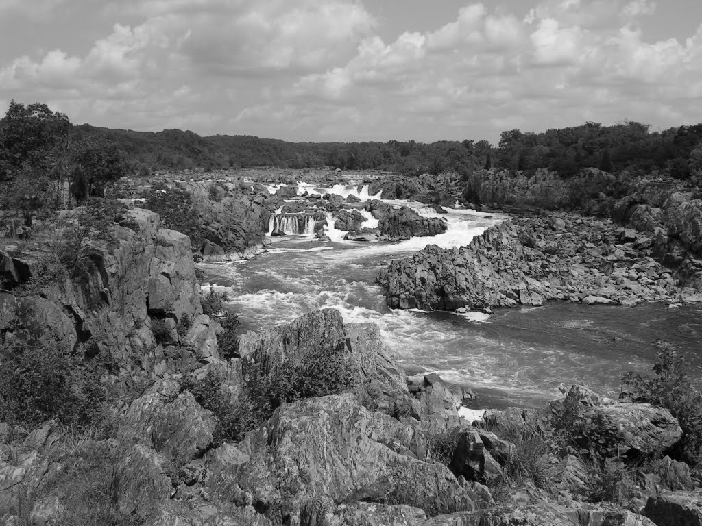 Great Falls Park by Ken Wilcox