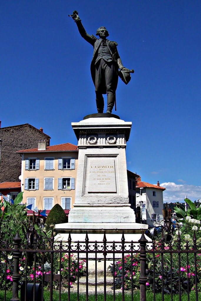 LE PUY-EN-VELAY - Statue du Général La Fayette by 59jacky