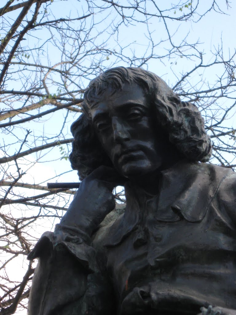 Statue of Spinoza by Marshall X Ma