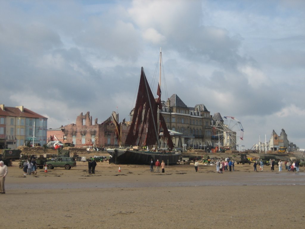 Atonement film set Redcar by Barrie X