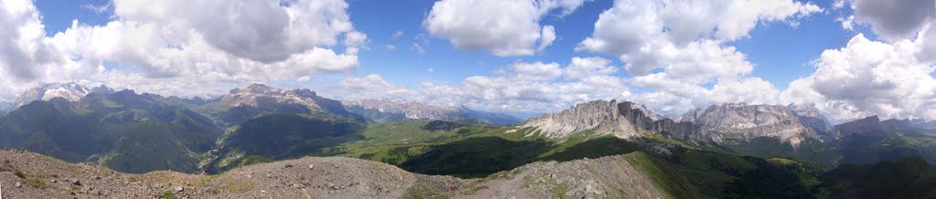 Panorama dal col di lana by casagr11