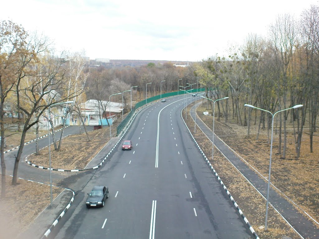 Новая дорога в парке горького by Олександр Пархоменко