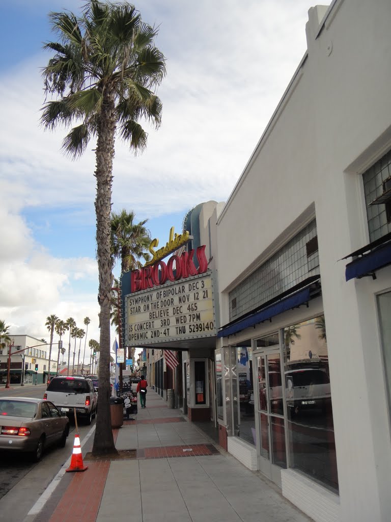 Brooks Theatre, downtown Oceanside by JWTinCA