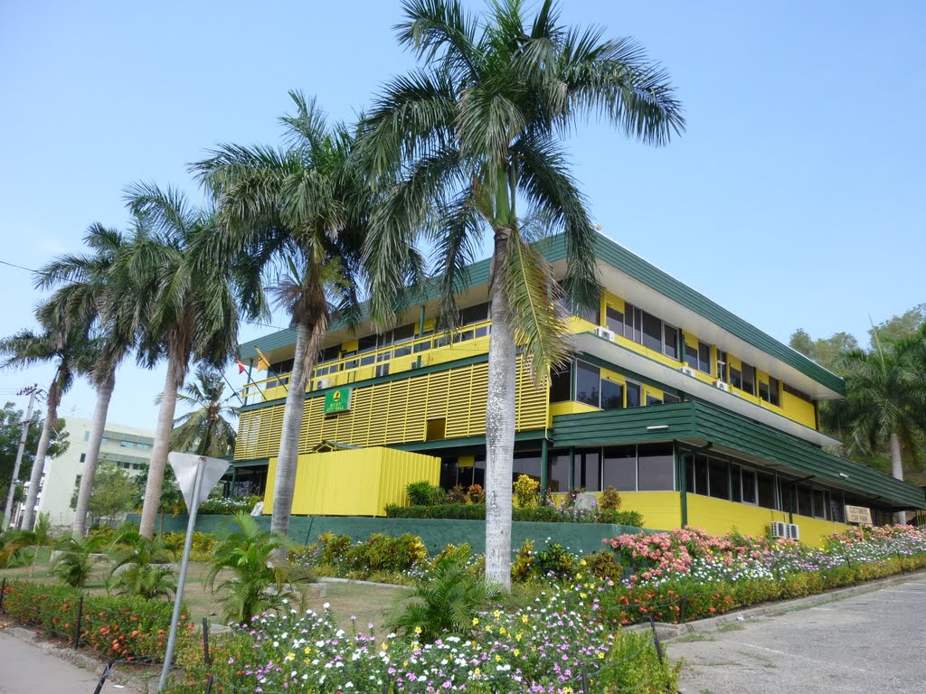 CITY HALL N,C,D.C. in WAIGANI, along Waigani Drive across from Sir John Guise Drive, Port Moresby, PNG, on 18-07-2010 by Peter John Tate,