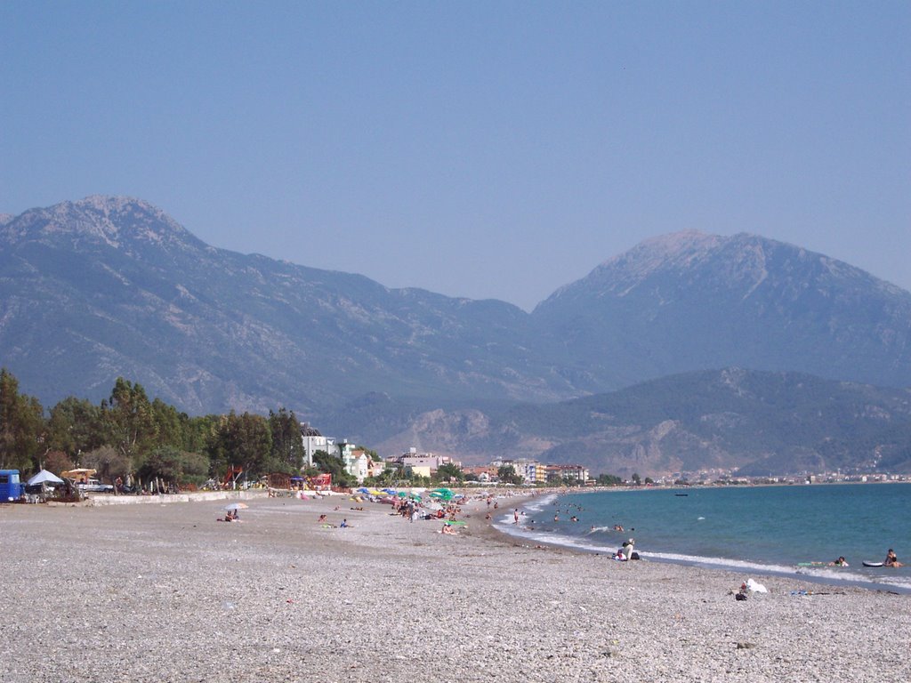 Calis Beach with Babadağ by John Riordan