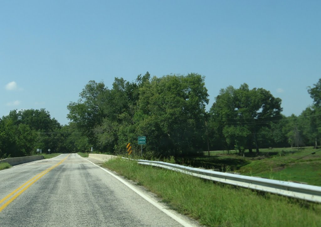 Cedar Creek on Highway 10 by FAST GIRL (KRISTY FOX)