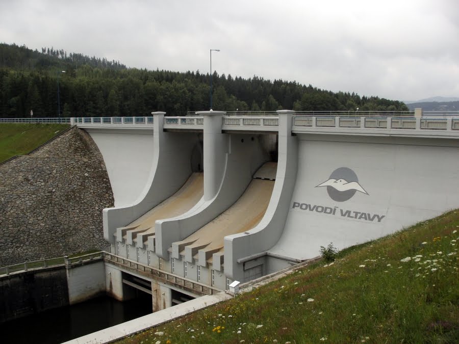 Lipno dam, South Bohemia by Derek Emson