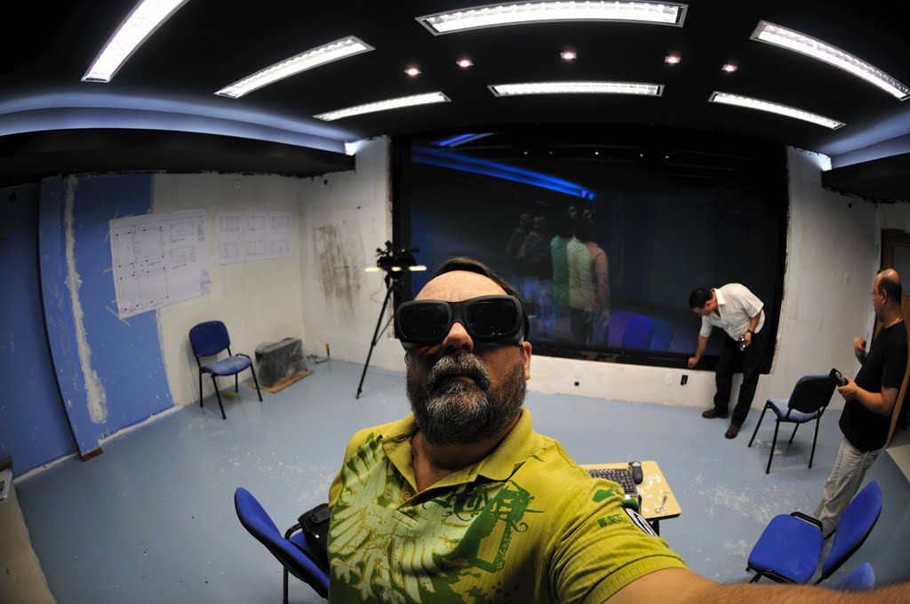 Montagem Sala da Realidade virtual video stereo 3d 4k by Eduardo Figueiredo d…