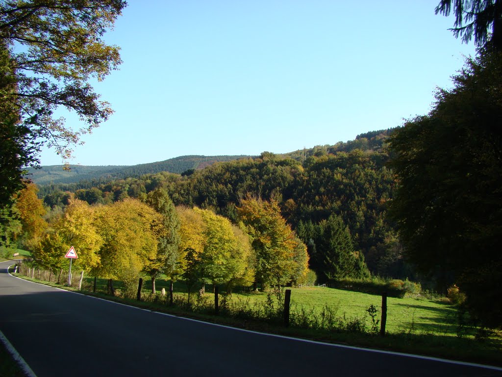 Fahrradroute Einruhr - Monschau Oktober 2010 by DortmundWestfalica