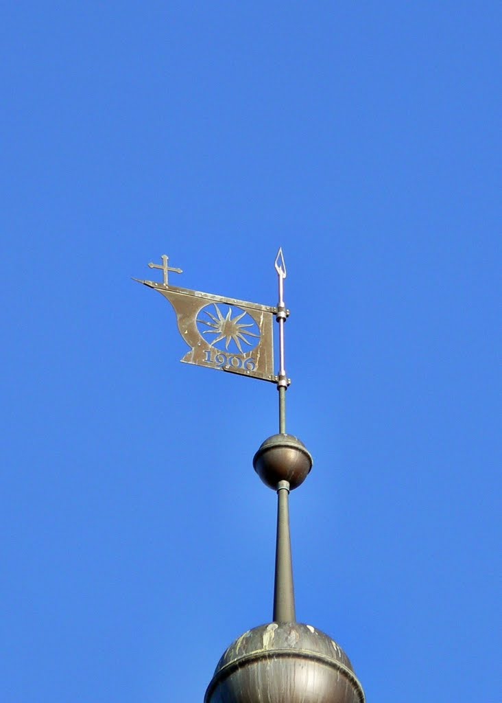 Marienberg OT Lauterbach - Die Wetterfahne der Wehrkirche by Thomas Eichler