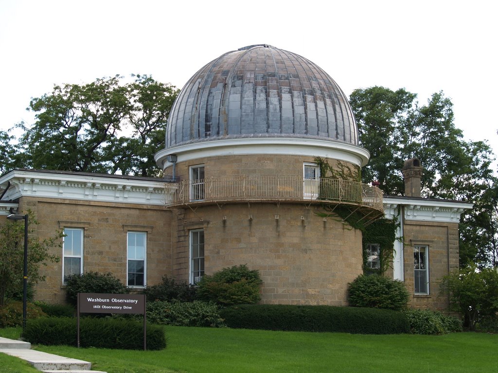 The Washburn Observatory, completed 1881 by Steve Schar